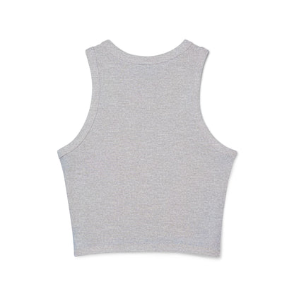 Dear Abs I Will Find You! - Racer Tank Top - Fit & Fun - Women's Crop Top - Fitness - Sizes - XS - 2XL