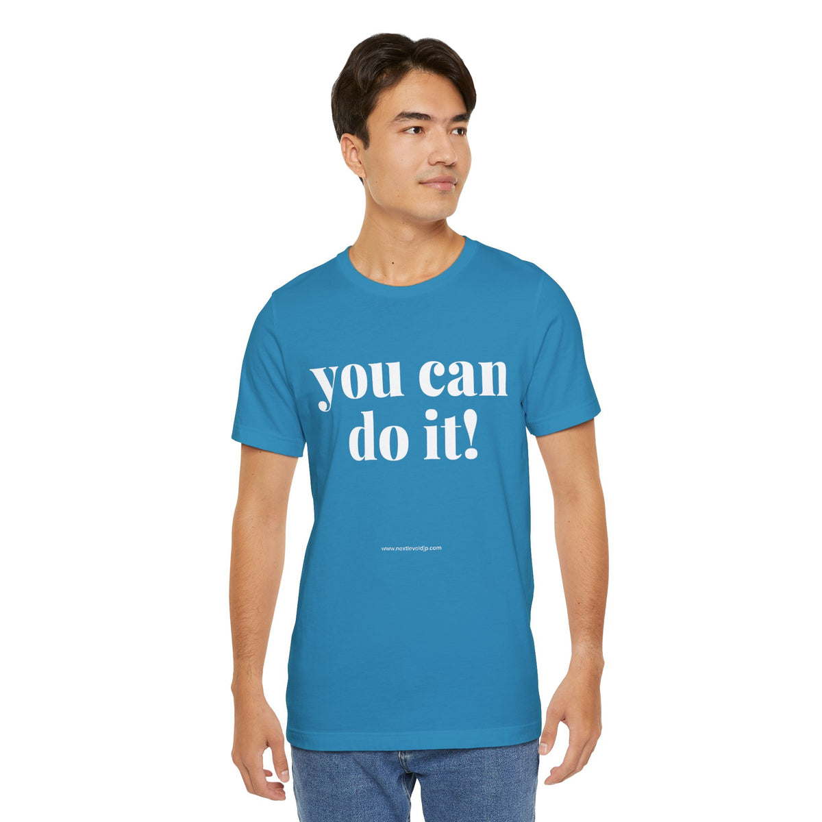 You Can Do It! Motivational T-Shirt - Inspirational Fitness Tee - Unisex XS-4XL