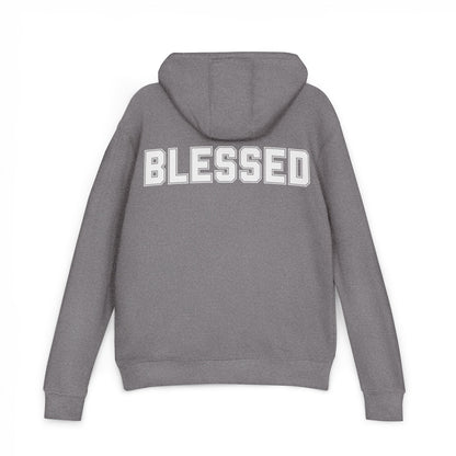 Blessed Hoodie - Cozy French Terry Pullover - Faith Graphic Sweatshirt - Unisex S-5XL