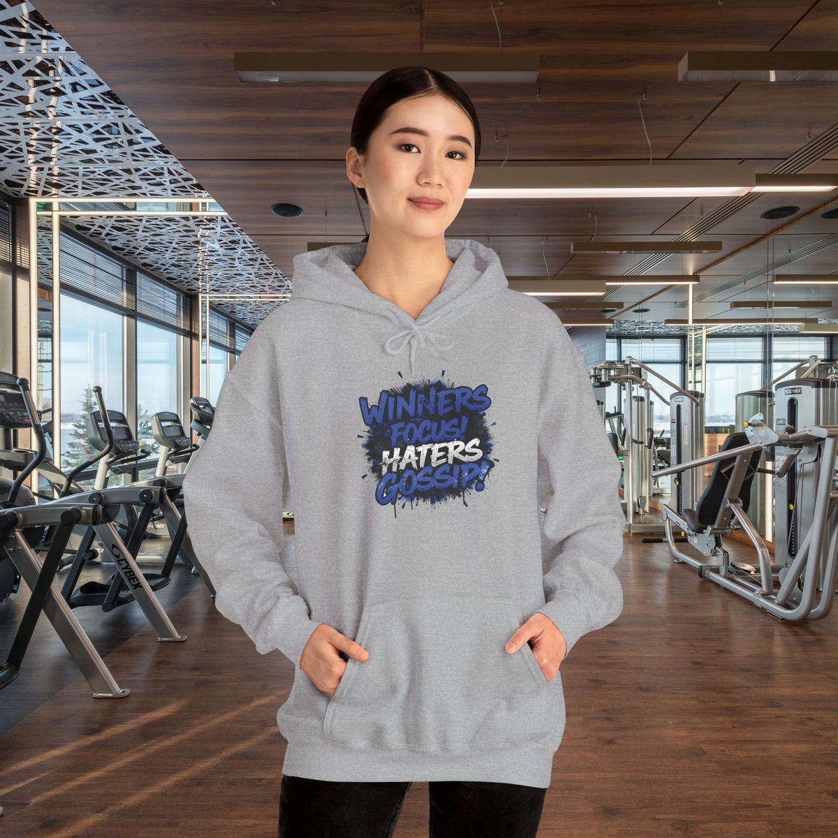 Winners Focus Haters Gossip  - Hooded Sweatshirt - S - 5XL - Multiple Colors - Fitness