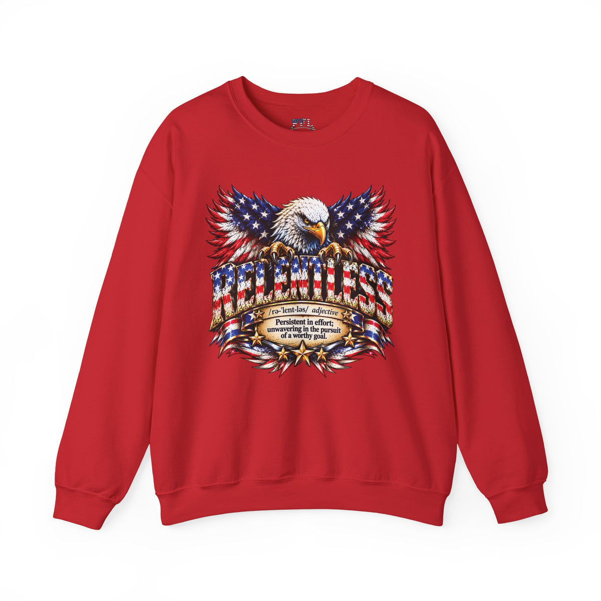 Relentless Eagle Definition Crewneck Sweatshirt - Patriot Fit Life